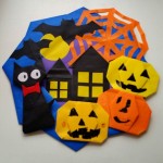 ハロウィンかぼちゃの簡単な折り紙！平面・立体・切り紙、切抜きをご紹介！