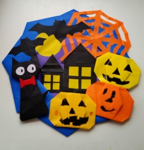 ハロウィンかぼちゃの簡単な折り紙 平面 立体 切り紙 切抜きをご紹介 お役立ち情報ブログ